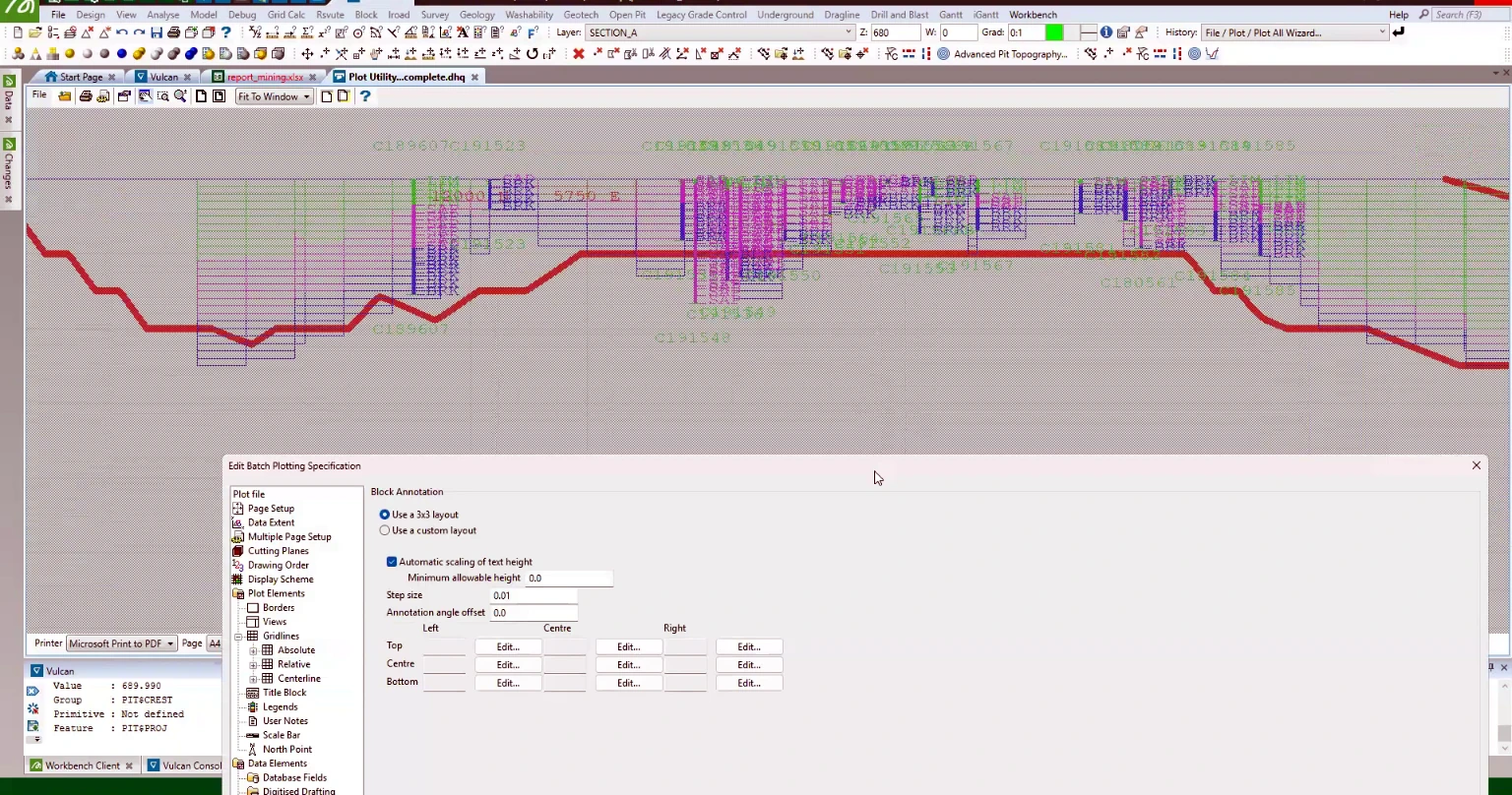 Integrated 3D scene
